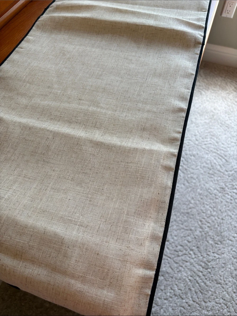 Halloween Pumpkin BOO Plaid Buffalo Check Table Runner Farmhouse Rustic Fall